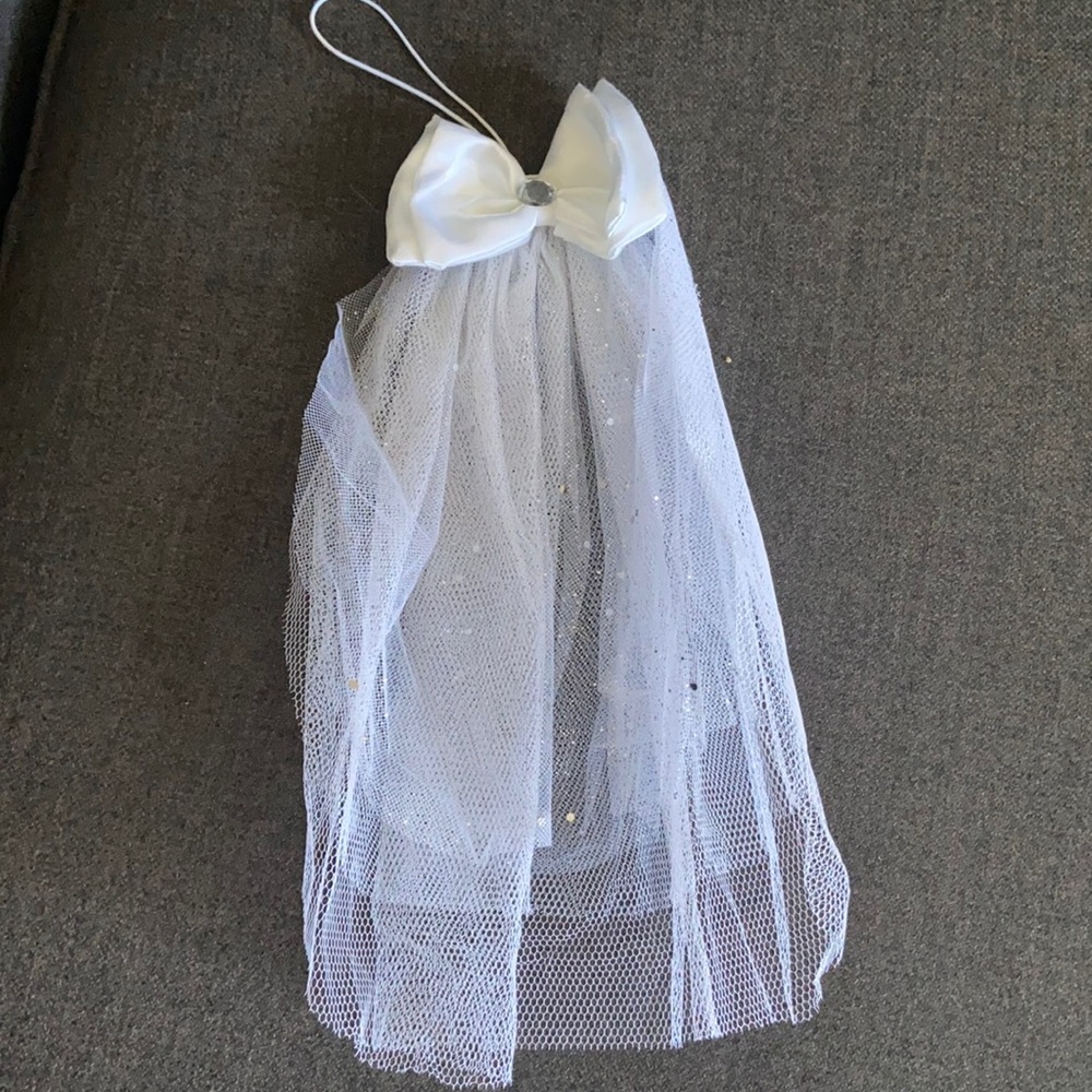 M/L Canine Wedding Veil